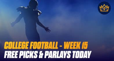best college football parlays today|NCAAF Parlay and Picks .